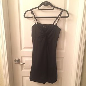 GUESS Alessa cocktail bubble dress jewel straps M